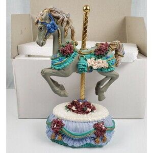 Melodies Country Fair Collection "Unchained Melody" Heritage House Carousel Hors